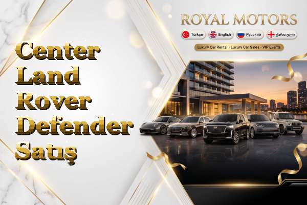 Center Land Rover Defender Satış