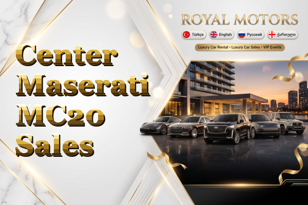 Center Maserati MC20 Sales