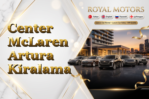 Center McLaren Artura Kiralama