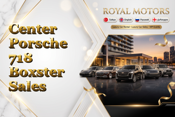 Center Porsche 718 Boxster Sales