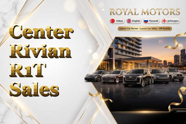 Center Rivian R1T Sales