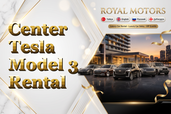 Center Tesla Model 3 Rental