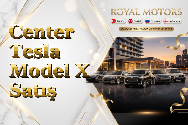 Center Tesla Model X Satış