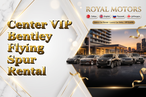 Center VIP Bentley Flying Spur Rental