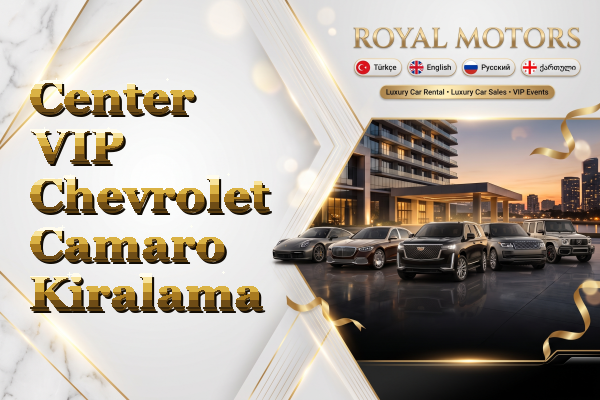 Center VIP Chevrolet Camaro Kiralama