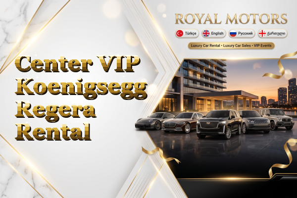 Center VIP Koenigsegg Regera Rental