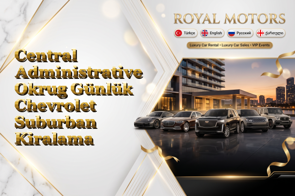 Central Administrative Okrug Günlük Chevrolet Suburban Kiralama