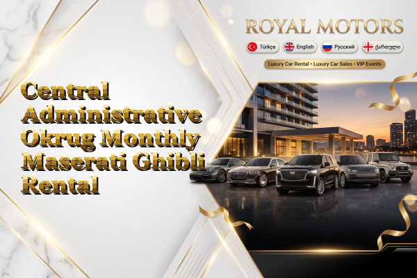 Central Administrative Okrug Monthly Maserati Ghibli Rental