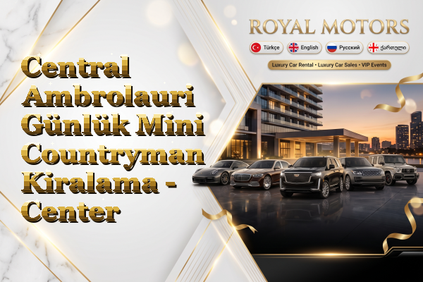 Central Ambrolauri Günlük Mini Countryman Kiralama - Center