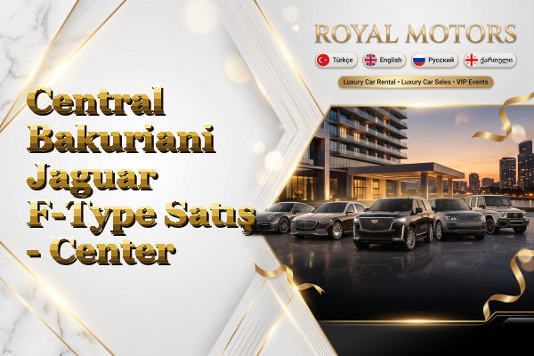 Central Bakuriani Jaguar F-Type Satış - Center
