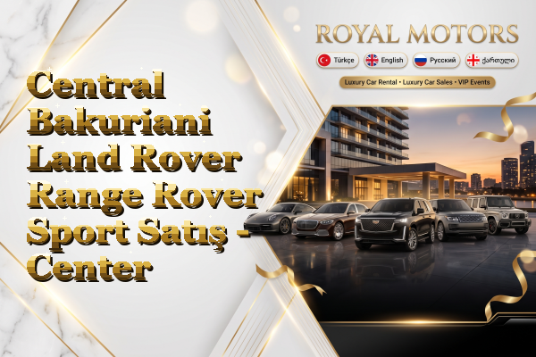 Central Bakuriani Land Rover Range Rover Sport Satış - Center