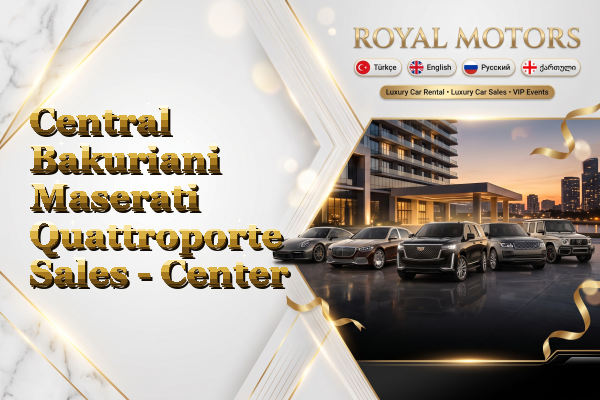 Central Bakuriani Maserati Quattroporte Sales - Center