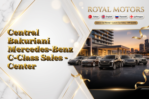 Central Bakuriani Mercedes-Benz C-Class Sales - Center