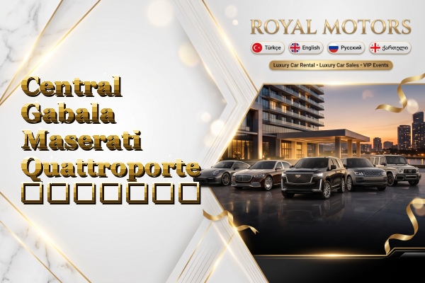 Central Gabala Maserati Quattroporte გაყიდვა