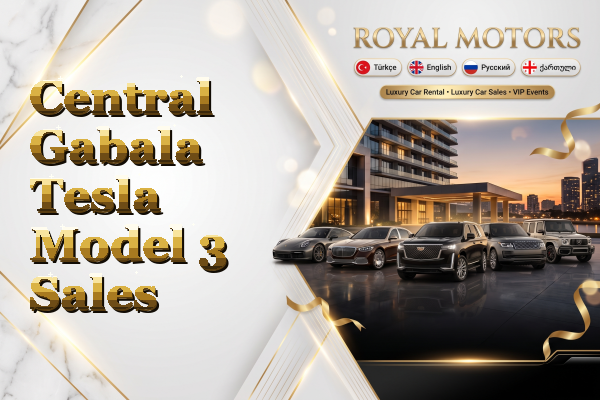 Central Gabala Tesla Model 3 Sales