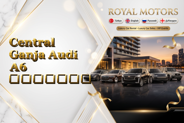 Central Ganja Audi A6 გაყიდვა