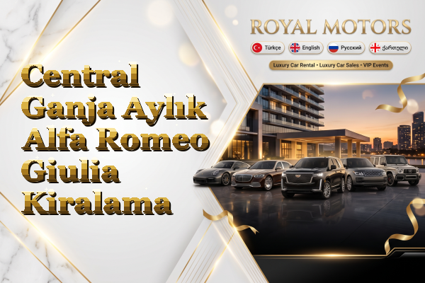 Central Ganja Aylık Alfa Romeo Giulia Kiralama