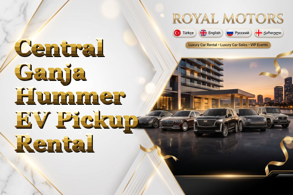 Central Ganja Hummer EV Pickup Rental