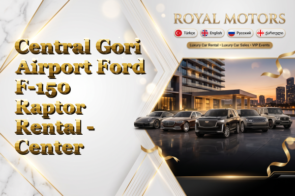 Central Gori Airport Ford F-150 Raptor Rental - Center