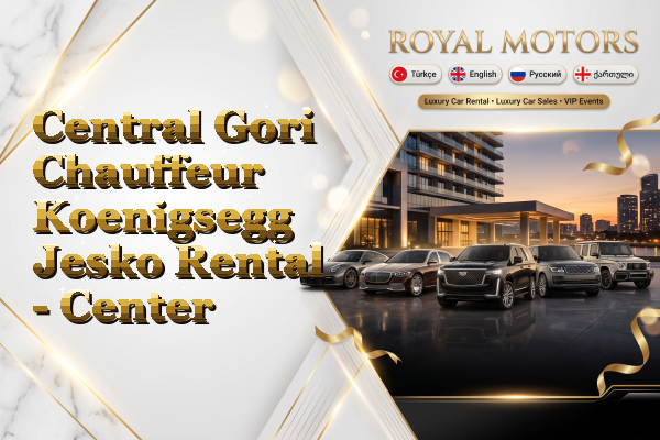 Central Gori Chauffeur Koenigsegg Jesko Rental - Center