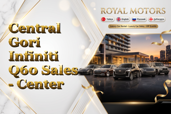 Central Gori Infiniti Q60 Sales - Center