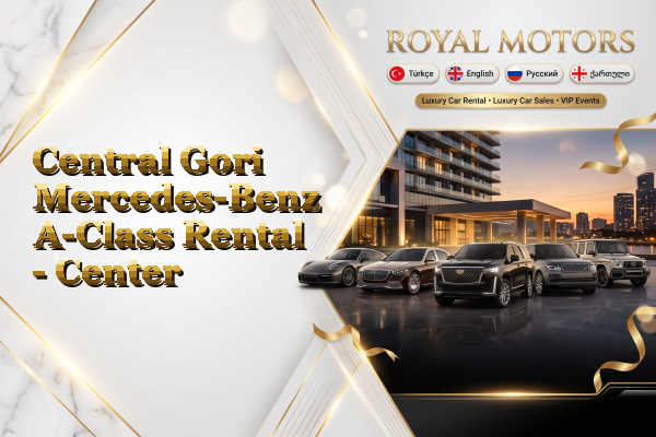 Central Gori Mercedes-Benz A-Class Rental - Center