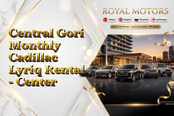 Central Gori Monthly Cadillac Lyriq Rental - Center