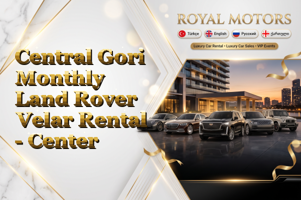 Central Gori Monthly Land Rover Velar Rental - Center