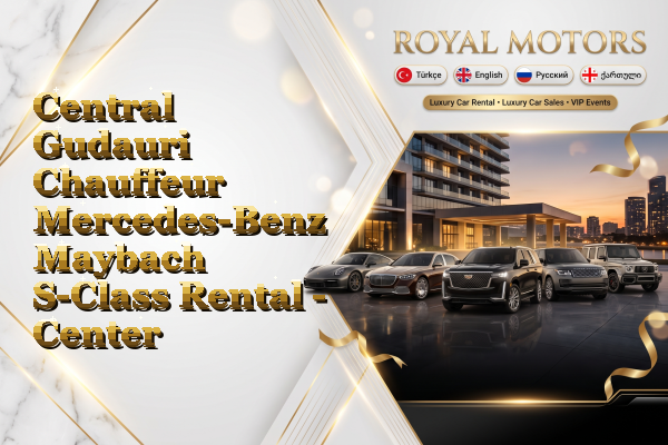 Central Gudauri Chauffeur Mercedes-Benz Maybach S-Class Rental - Center