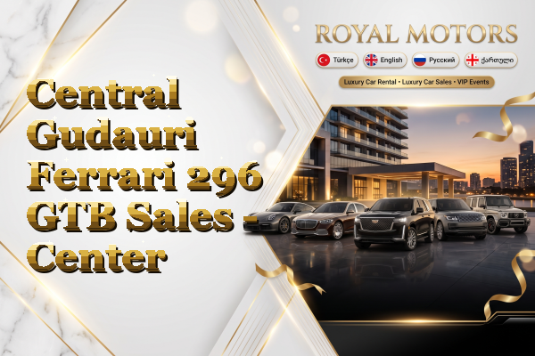 Central Gudauri Ferrari 296 GTB Sales - Center