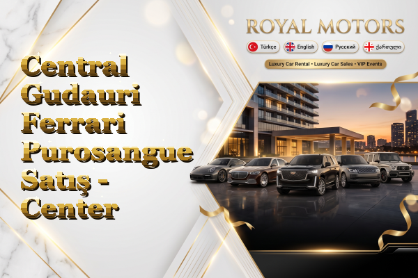 Central Gudauri Ferrari Purosangue Satış - Center