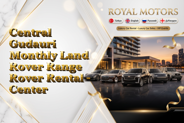Central Gudauri Monthly Land Rover Range Rover Rental - Center