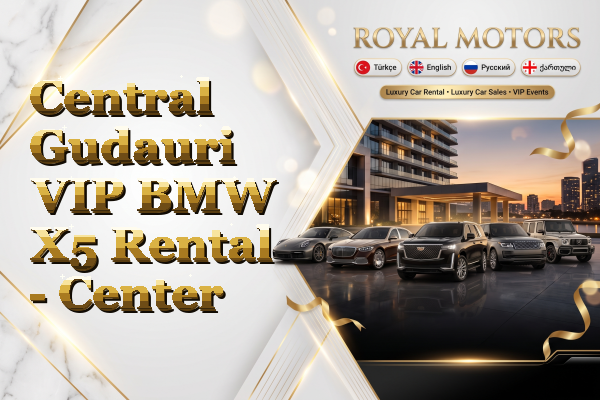 Central Gudauri VIP BMW X5 Rental - Center
