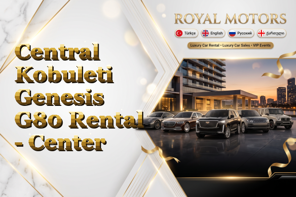 Central Kobuleti Genesis G80 Rental - Center