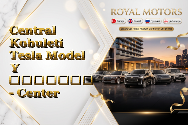 Central Kobuleti Tesla Model Y გაყიდვა - Center