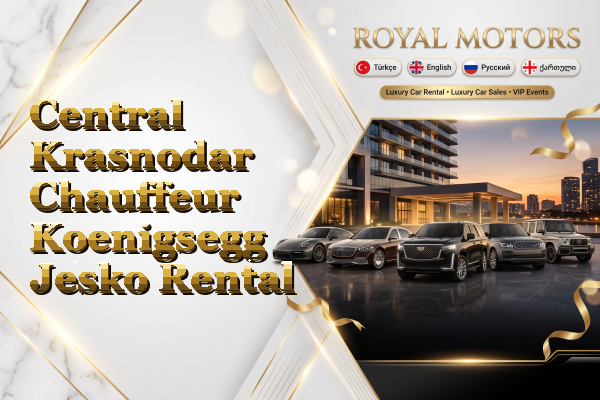 Central Krasnodar Chauffeur Koenigsegg Jesko Rental