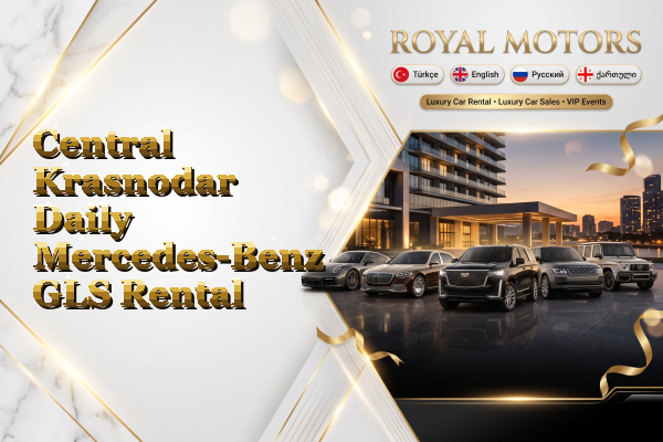 Central Krasnodar Daily Mercedes-Benz GLS Rental