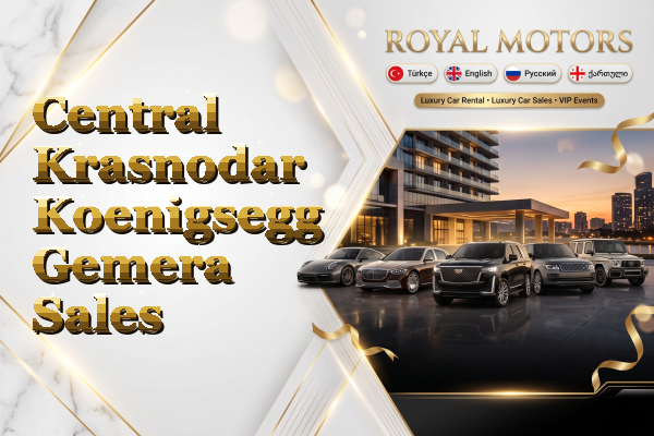 Central Krasnodar Koenigsegg Gemera Sales