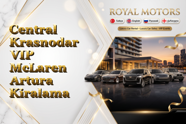 Central Krasnodar VIP McLaren Artura Kiralama