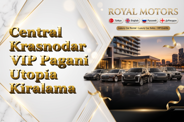 Central Krasnodar VIP Pagani Utopia Kiralama