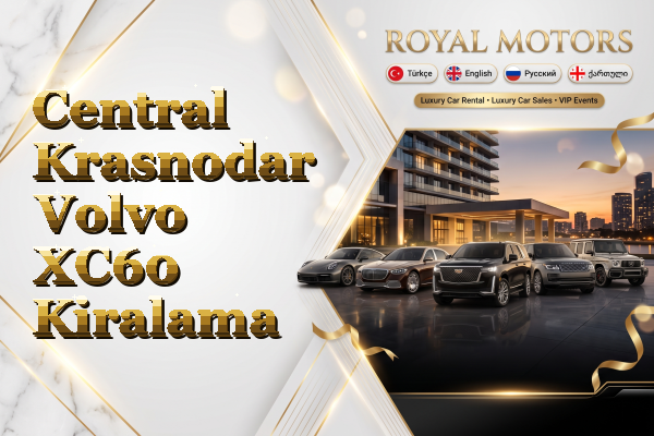 Central Krasnodar Volvo XC60 Kiralama