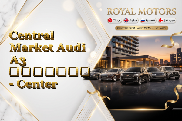 Central Market Audi A3 გაყიდვა - Center