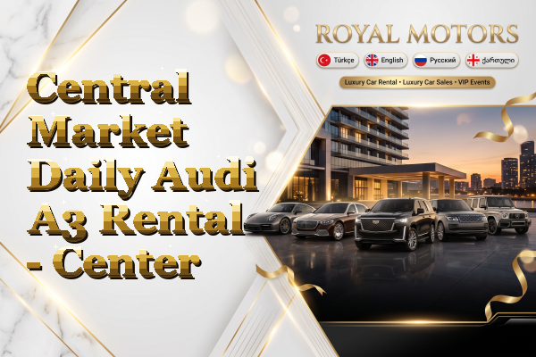 Central Market Daily Audi A3 Rental - Center
