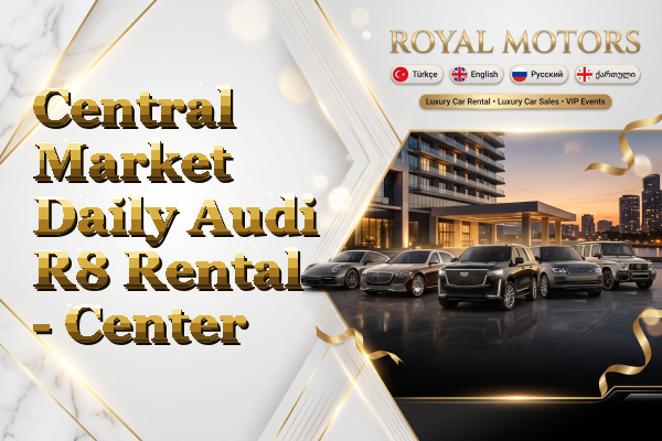 Central Market Daily Audi R8 Rental - Center