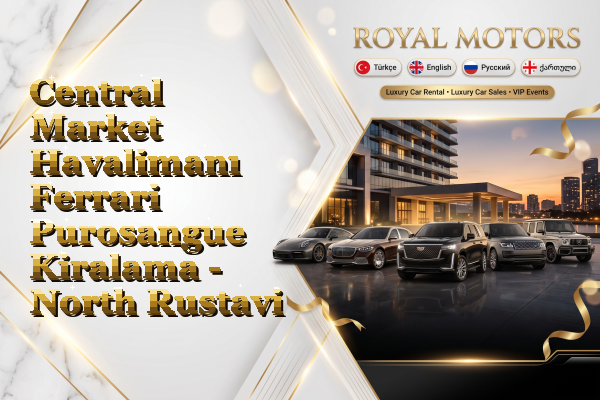 Central Market Havalimanı Ferrari Purosangue Kiralama - North Rustavi