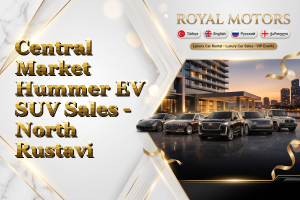 Central Market Hummer EV SUV Sales - North Rustavi