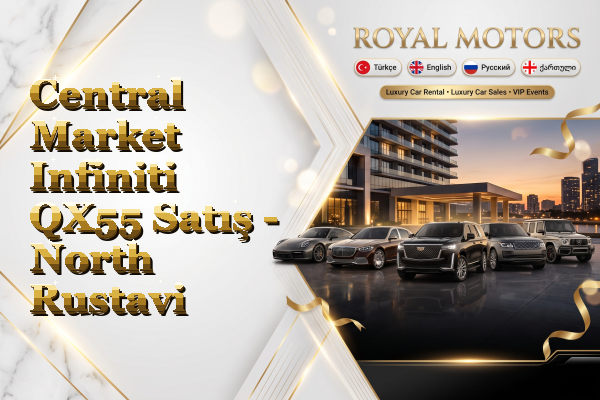 Central Market Infiniti QX55 Satış - North Rustavi