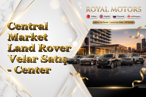 Central Market Land Rover Velar Satış - Center