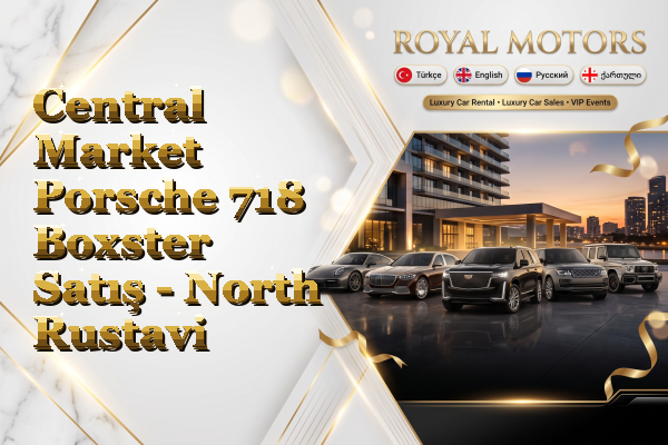 Central Market Porsche 718 Boxster Satış - North Rustavi