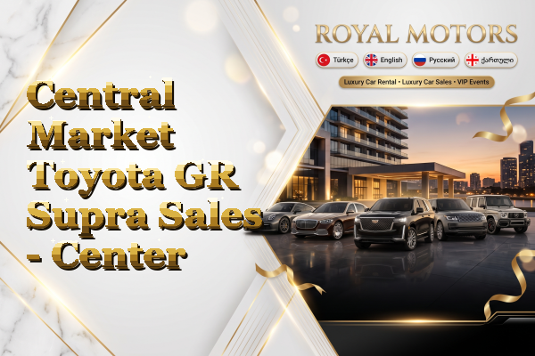 Central Market Toyota GR Supra Sales - Center
